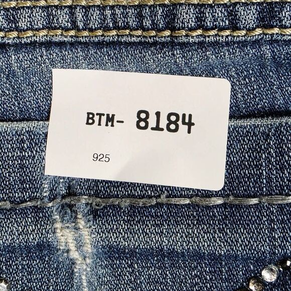 BKE Lexi Bootcut Jeans Women’s 26x31.5 Embellished Pockets - Picture 16 of 16